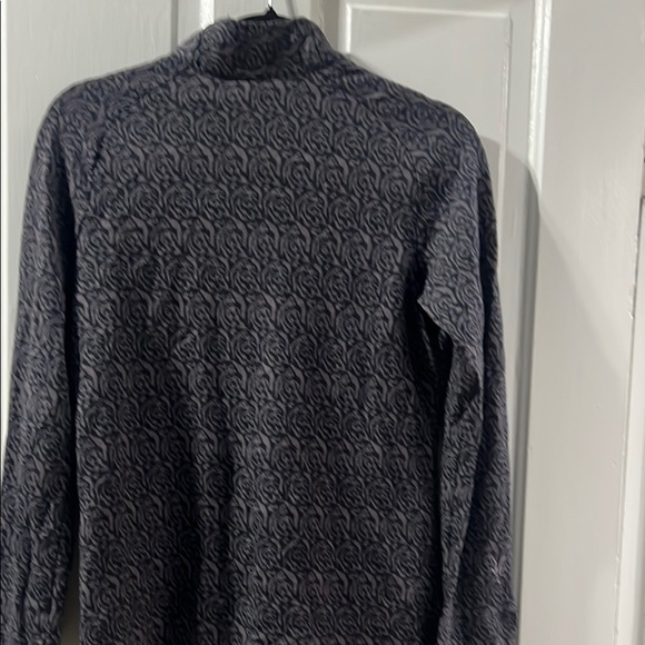 Ibex Black and Purple Fitted Long Sleeve Sweatshirt - Picture 6 of 7